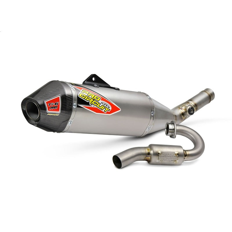 KX250F 17-20 Ti-6 PRO SYSTEM | FULL TITANIUM SYSTEM, CARBON END CAP, FIM/MA LEGAL