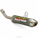 65SX; TC65 16-23 Ti-2 SHORTY SILENCER, CARBON / KEVLAR / TITANIUM