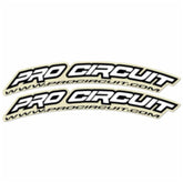 FRONT FENDER DECAL KIT WHITE