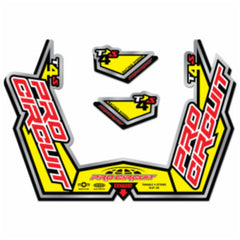 T4 Silencer Replacem Decal Kit | Suits STD T4 Silencer 09> (Stainless)