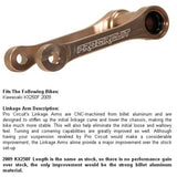 KX250F 2009 LINK ARM | USE KPA06450 FOR 2010 KX250F