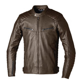 RSJL3537 ROADSTER 3 CE VENTED LEATHER JACKET BROWN (95)