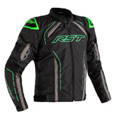RSJT2559 S-1 CE SPORT WATERPROOF JACKET BLACK FLURO-GREEN (82)