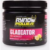 RYGL RYNO POWER - GLADIATOR PRE-WORKOUT POWDER STRAWBERY LEMON