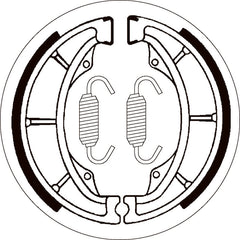 SBS 2014 BRAKE SHOES | WITH SPRINGS
