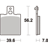 SBS 519SI FRONT/REAR PADS | SINTER OFF ROAD