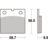 SBS 554HS FRONT PADS | SINTER STREET