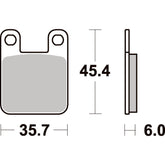 SBS 559RSI FRONT/REAR PADS | SINTER OFF ROAD RACE