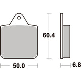 SBS 756ATS FRONT/REAR PADS | SINTER ATV