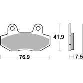 SBS 814HS Front Pads | Sinter Street