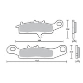 SBS 901RST Front Pads | Sinter Sport / Track
