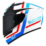 SUK6T10001 TRACK-1 E06 NINETY SEVEN HELMET | WHITE-RED