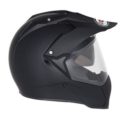 Suksme00X6 MX Tourer Plain Adventure Helmet | Solid Matt Black