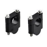 ZETA BAR CLAMP KIT RISE | TAPER BARS | H:30mm | Black