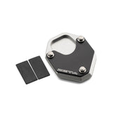 ZETA STAND PAD ENLARGER | CRF250/300 L/M/Rally '17-20 | BLK/SILV