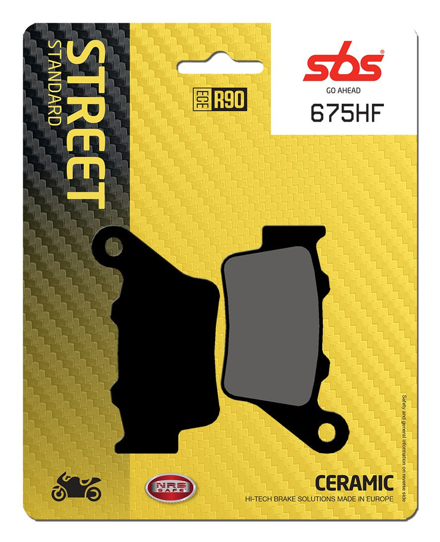 SBS FRICTION - Ceramic Rear Brake Pads (SBS 175) - 675HF-