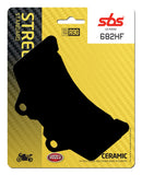 SBS FRICTION - Ceramic Front Brake Pads - 682HF-