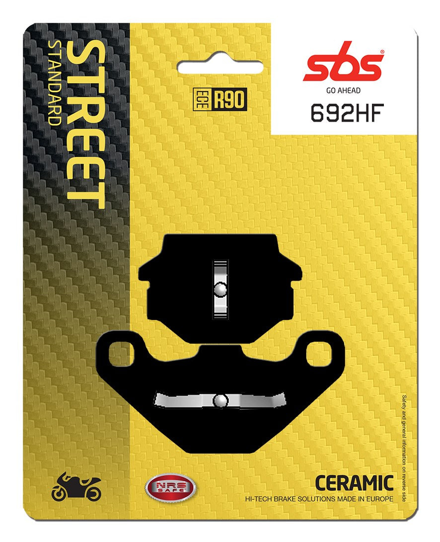 SBS FRICTION - Ceramic Rear Brake Pads - 692HF-
