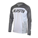 JUST1 JERSEY J-FORCE TERRA WHITE-GREY XXL