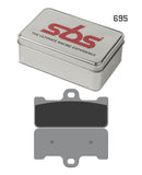 SBS FRICTION - Dual Sinter Front Racing Brake Pads - Moto 2, 3 & WSBK SPEC - 695DS-