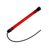 Flexible auto shut off vented 3/4" NPT spouts for 10L/2.5G - Red tubing