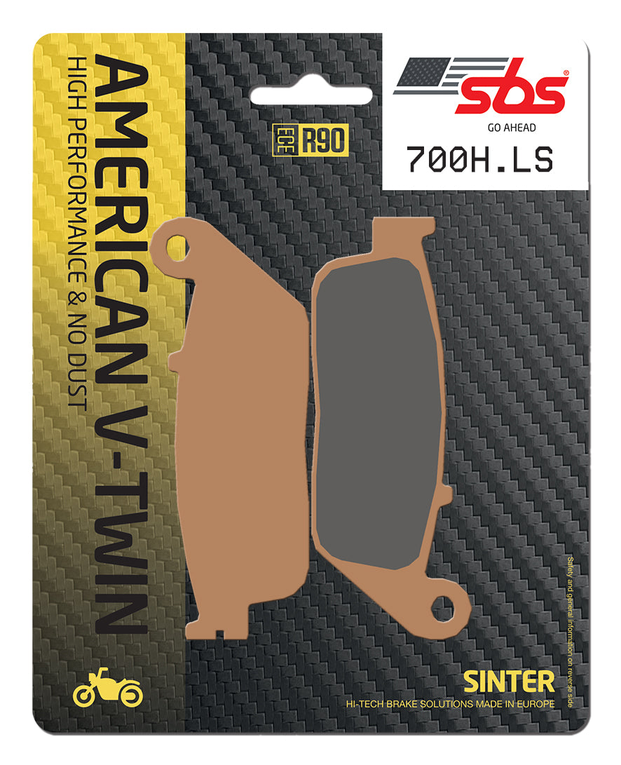 SBS FRICTION - Sinter Rear H-D Brake Pads - 700H.LS-