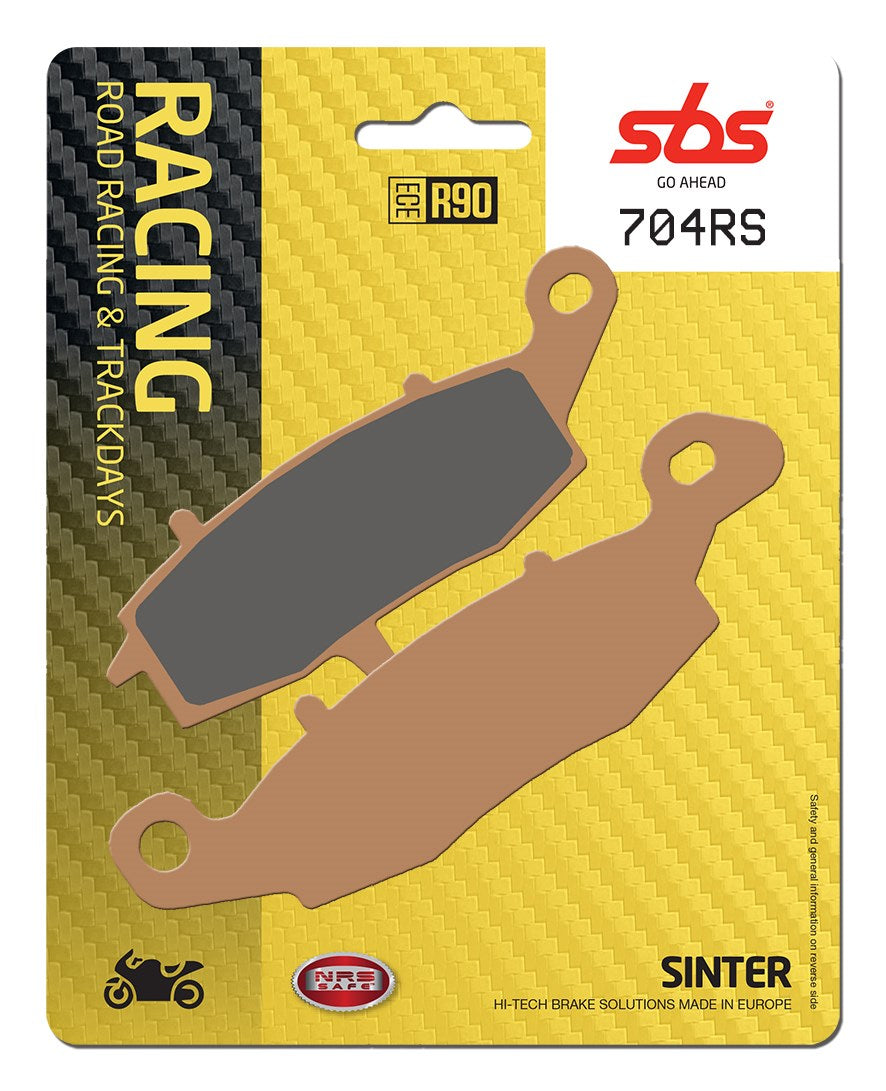 SBS FRICTION - Racing Sinter Front Brake Pads - 704RS-