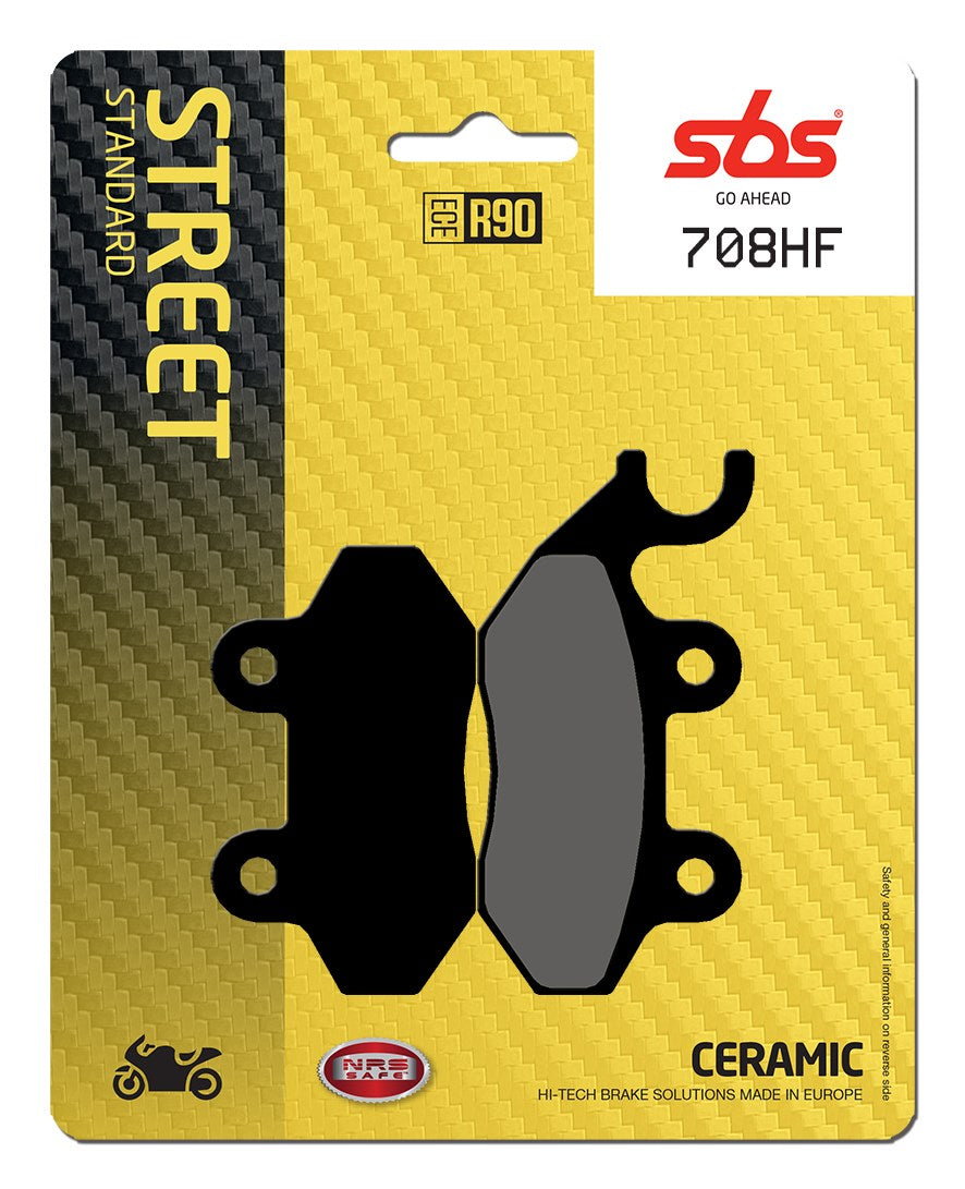SBS FRICTION - Ceramic Front Brake Pads (SBS 140) - 708HF-