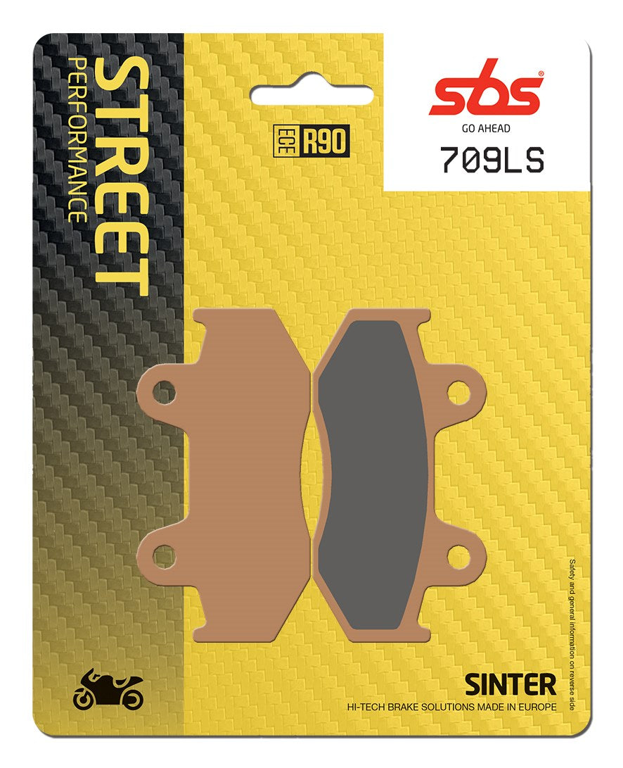 SBS FRICTION - Sinter Rear Brake Pads (SBS 125) - 709LS-