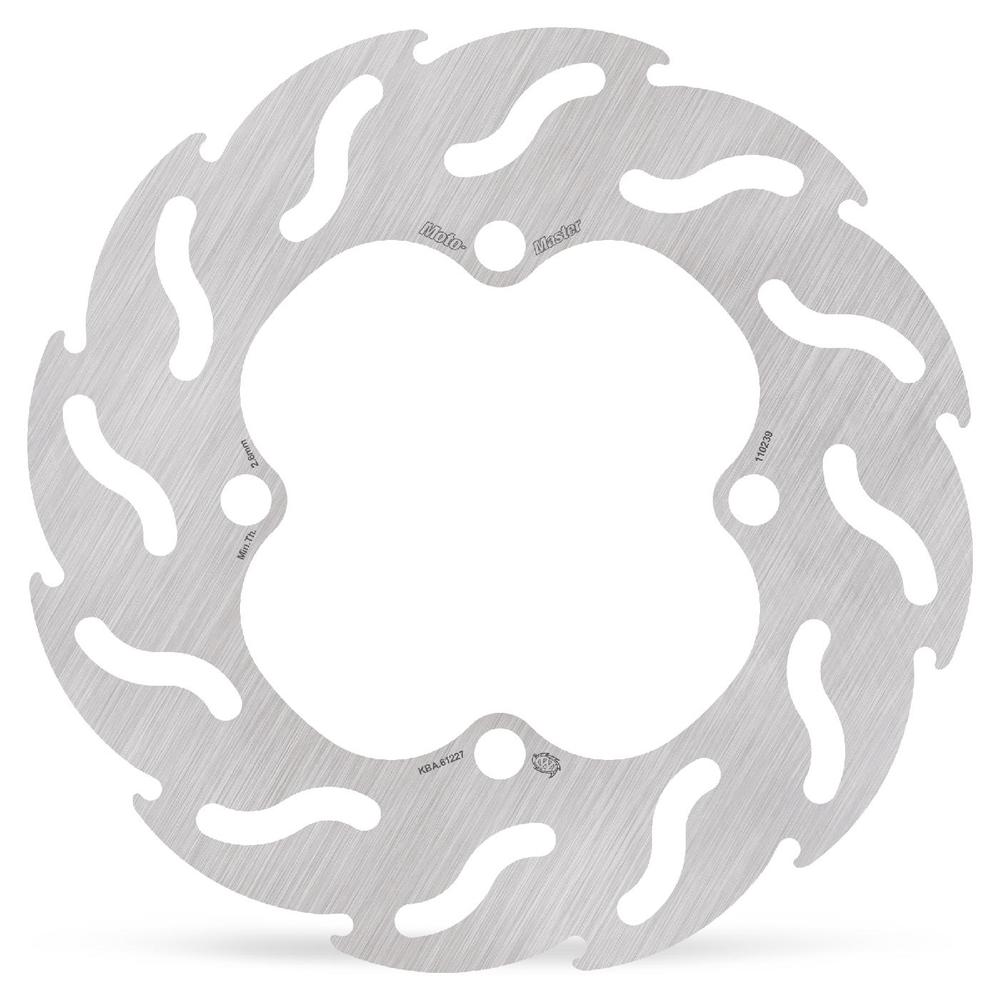 Moto-Master Flame Fixed Brake Disc Front/Rear - Kawasaki: KX65, Suzuki: RM65