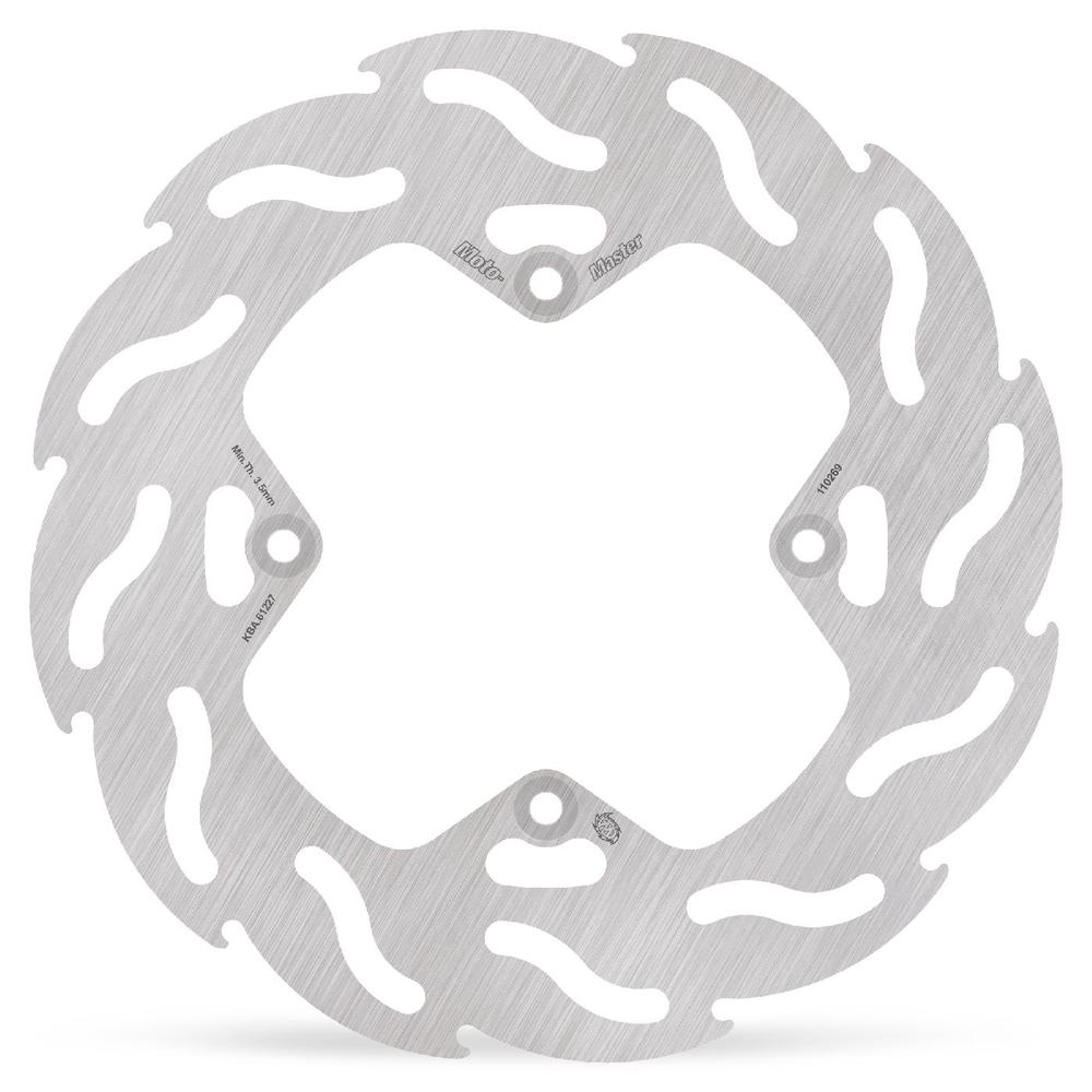 Moto-Master Flame Fixed Brake Disc Rear - Suzuki: RM85