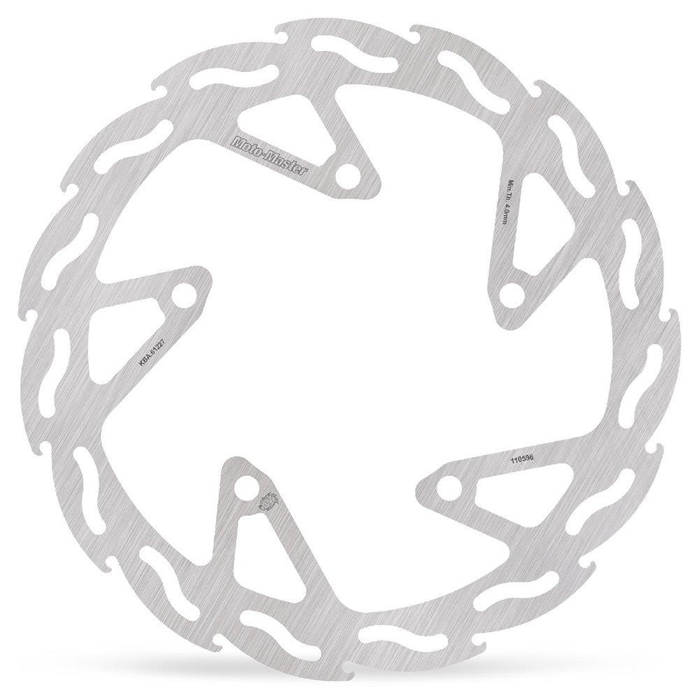 Moto-Master Flame Fixed Brake Disc Front - Kawasaki: Ninja 300