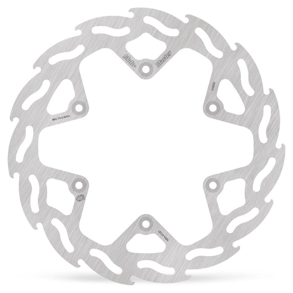Moto-Master Flame Fixed Brake Disc Rear - Yamaha: YZ450F 2020 on Factory 4.4mm