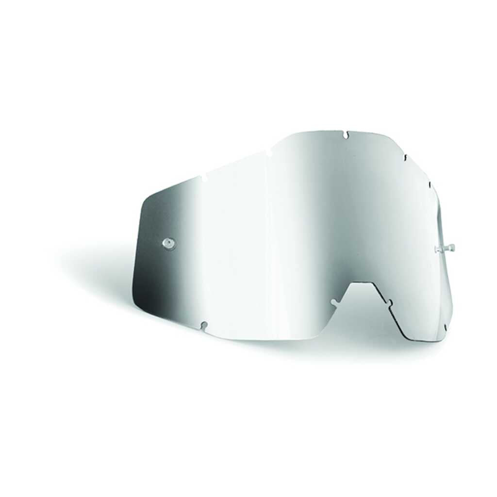 Spare Part - FMF Vision Powerbomb/Powercore - Youth Replacement Lens - Silver Mirror