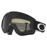 Oakley - L Frame - Jet Black - Dark Grey Lens