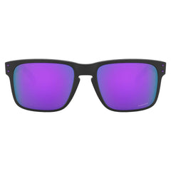 Oakley Sunglasses - Holbrook - Matte Black - Prizm Violet Lens