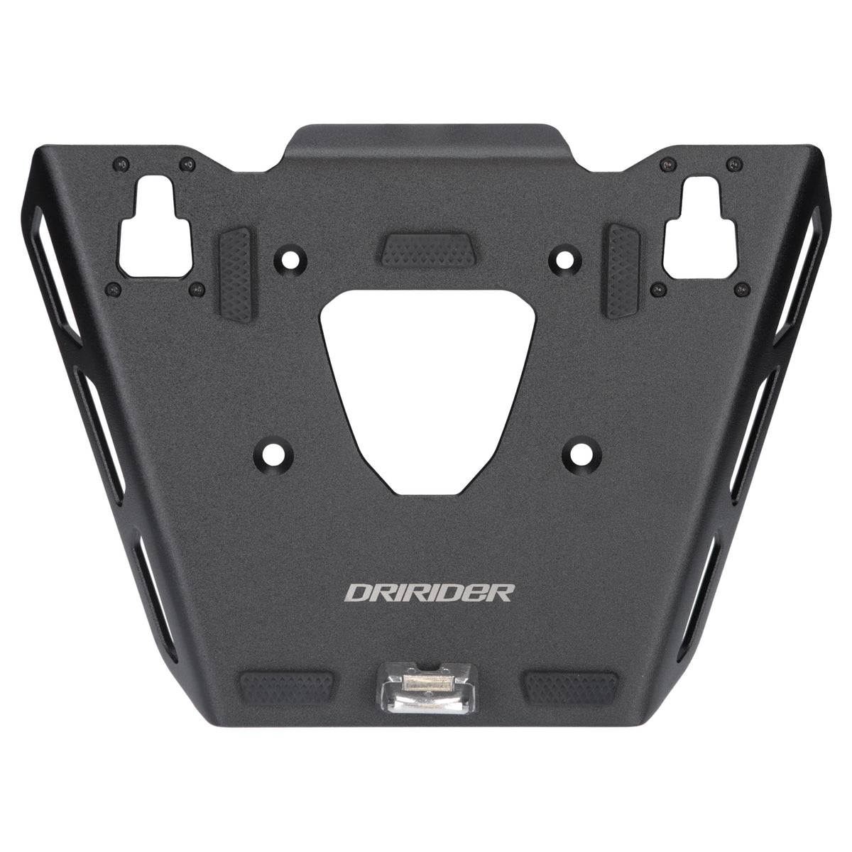 LUGGAGE HONDA AFRICA TWIN TOP PLATE (20-22) - BLACK ANODIZED ALUM.