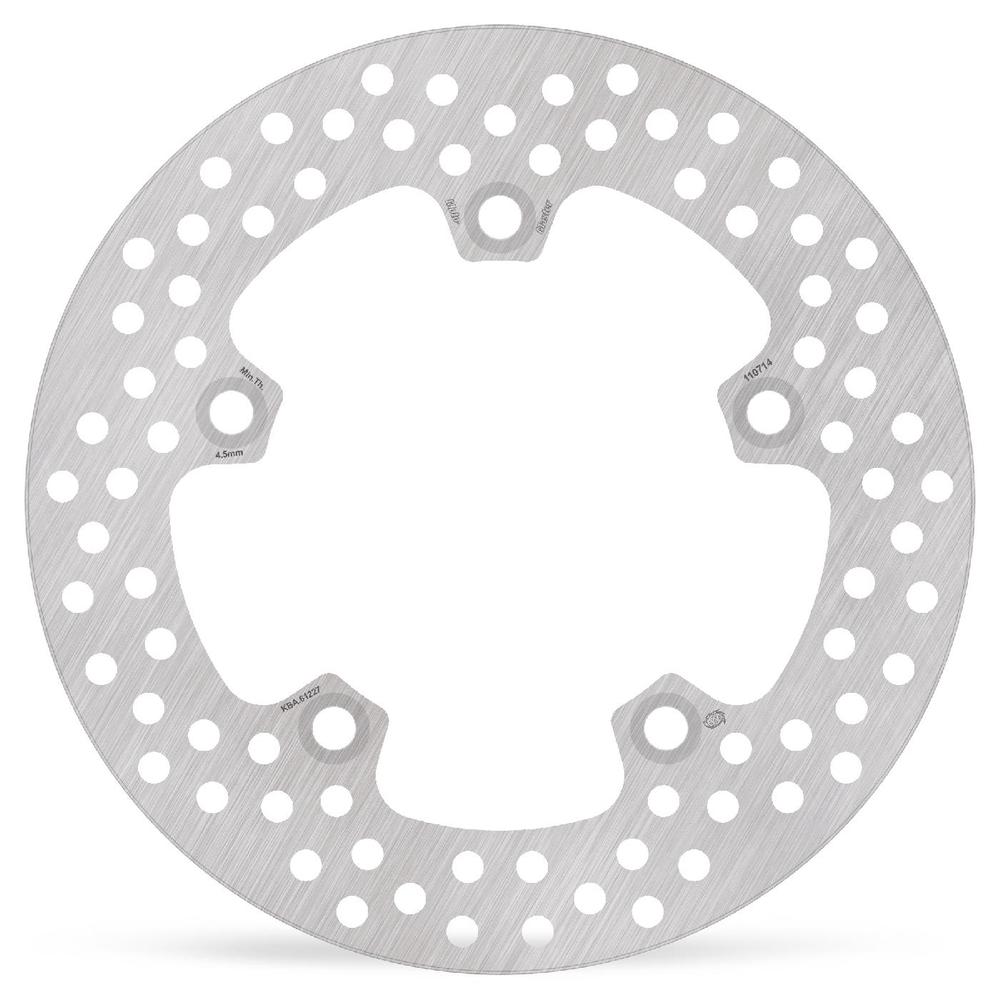 Moto-Master Halo Fixed Brake Disc - Rear Suzuki: GSX-R1000 2017 on