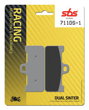 SBS FRICTION - Dual Sinter Front Racing Brake Pads - Moto2, 3 & WSBK SPEC - 711DS-