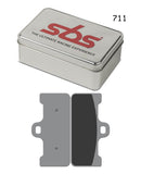 SBS FRICTION - Dual Sinter Front Racing Brake Pads - Moto2, 3 & WSBK SPEC - 711DS-