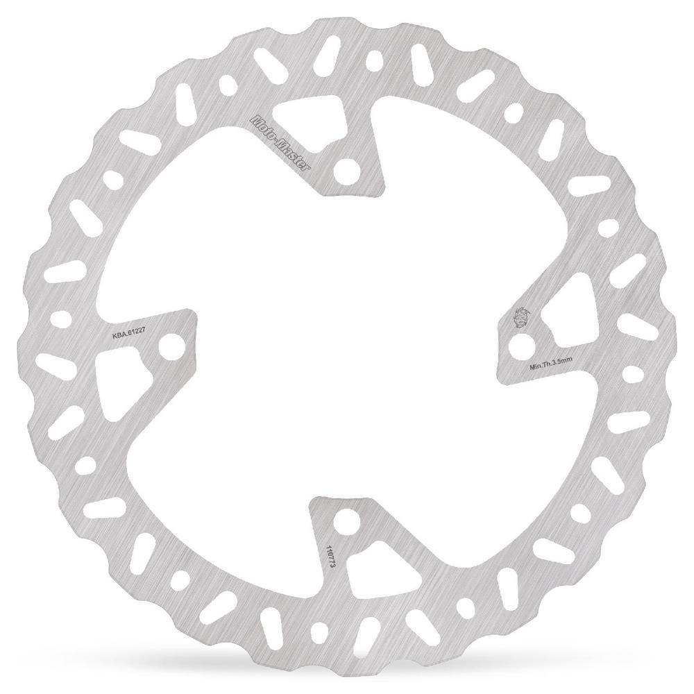 Moto-Master Nitro Fixed Brake Disc Rear - Kawasaki: KXF450 2019 on