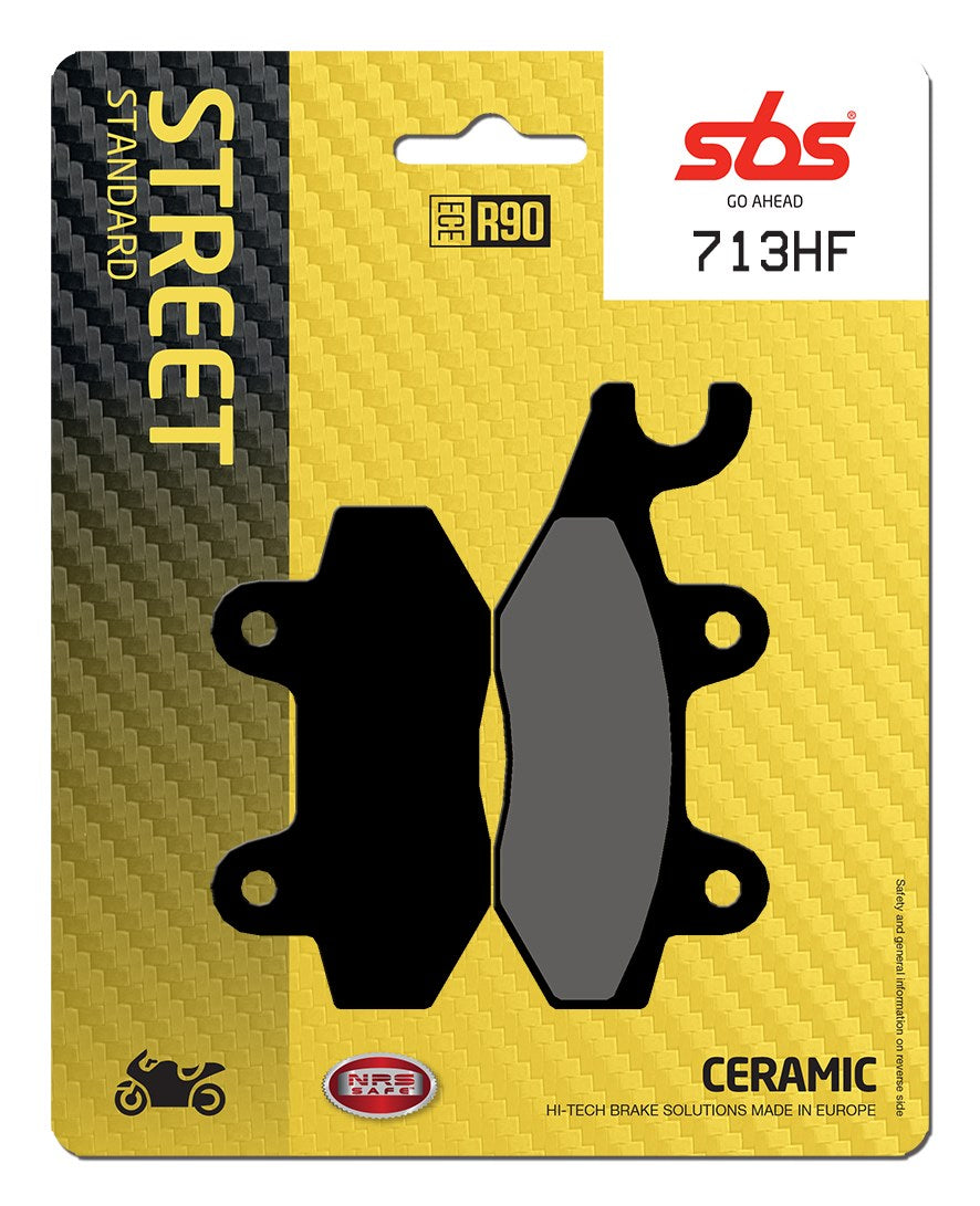 SBS FRICTION - Ceramic Front Brake Pads (SBS 163) - 713HF-