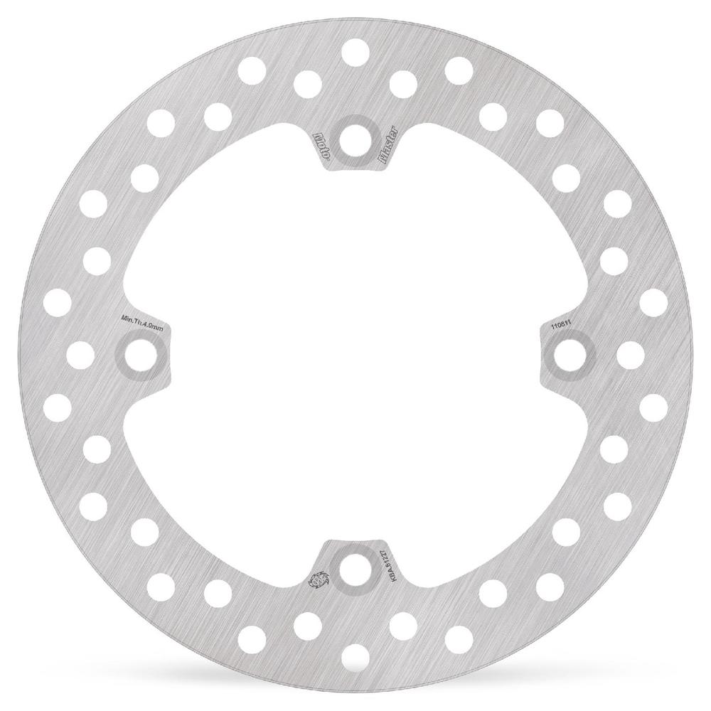 Moto-Master Vintage MX Fixed Brake Disc Rear - Honda: CR125 (1989-1987), CR250 (1989-1996), CR500 (1989-2000)