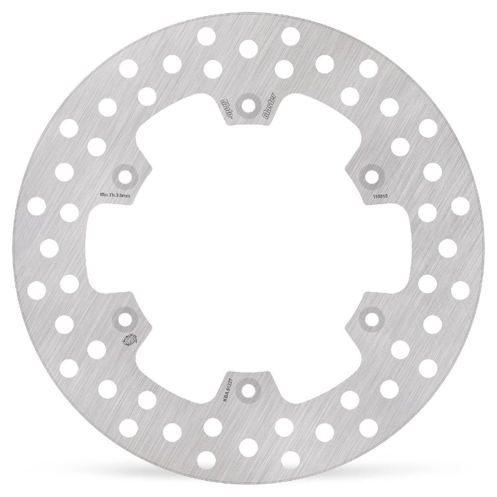 Moto-Master Vintage MX Fixed Brake Disc Rear - Yamaha: YZ125 (1988-1991), YZ250 (1988-1997)