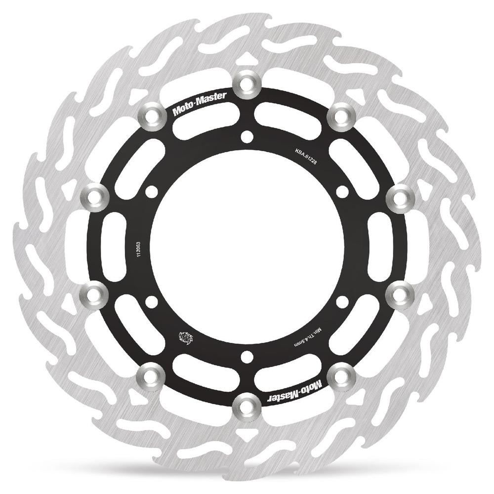 Moto-Master Flame Road Floating Brake Disc Front Left - Yamaha: YZF R7, FJR1300/ABS, MT-01