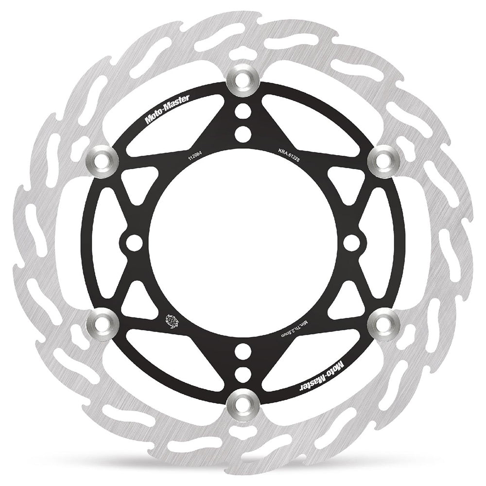 Moto-Master Flame Floating Brake Disc Front - Kawasaki: KX/KXF OS 270mm
