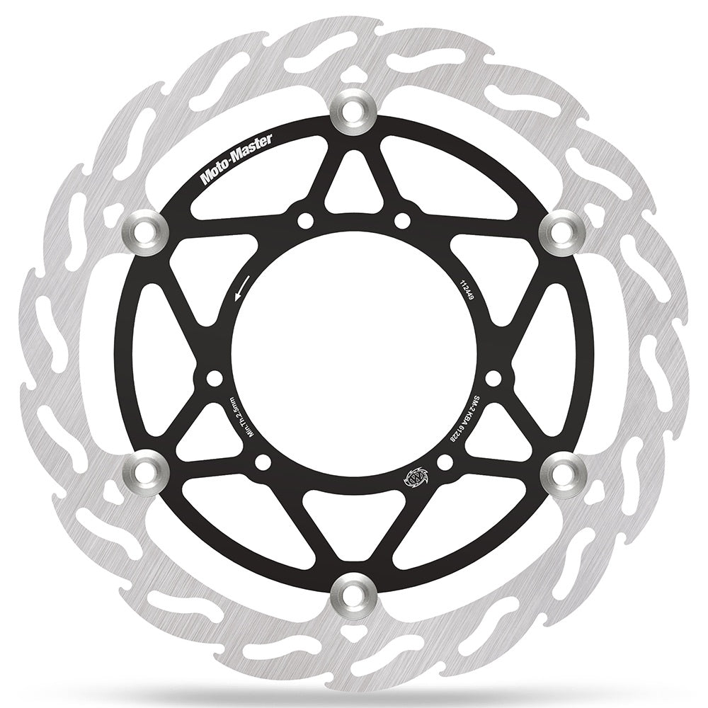 Moto-Master Flame Floating Brake Disc Front - Honda - OS 280mm