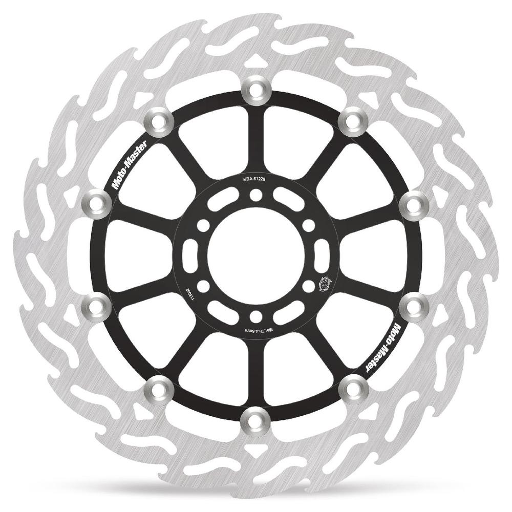 Moto-Master Flame Road Floating Brake Disc Front Left - Aprilia: RSV 1000, Tuono 1000