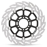 Moto-Master Flame Road Floating Brake Disc Front Right - Yamaha: FZ(R) 600, TDM 850, R1-Z 250
