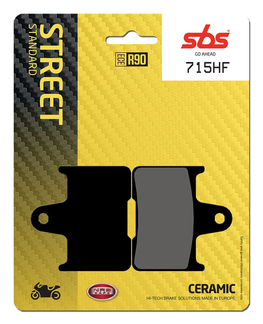 SBS FRICTION - Ceramic Rear Brake Pads - 715HF-